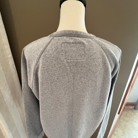 American Eagle USA Sweatshirt Blue & Gray Crew Neck, Size Medium - Picture 7 of 12